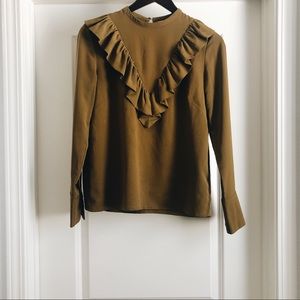 H&M Ruffle Blouse